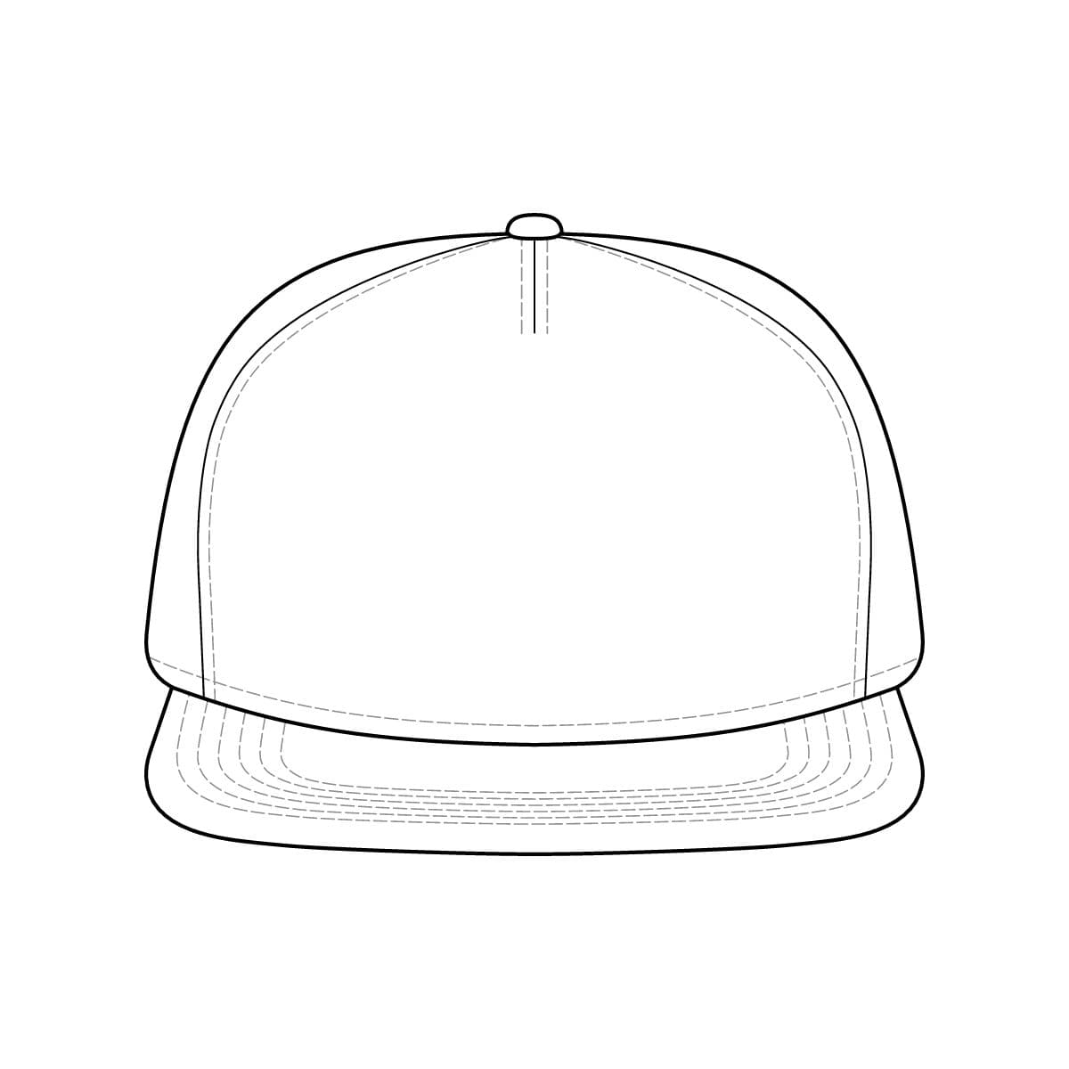 Frame Foam Two-Tone Trucker — White/Navy — front