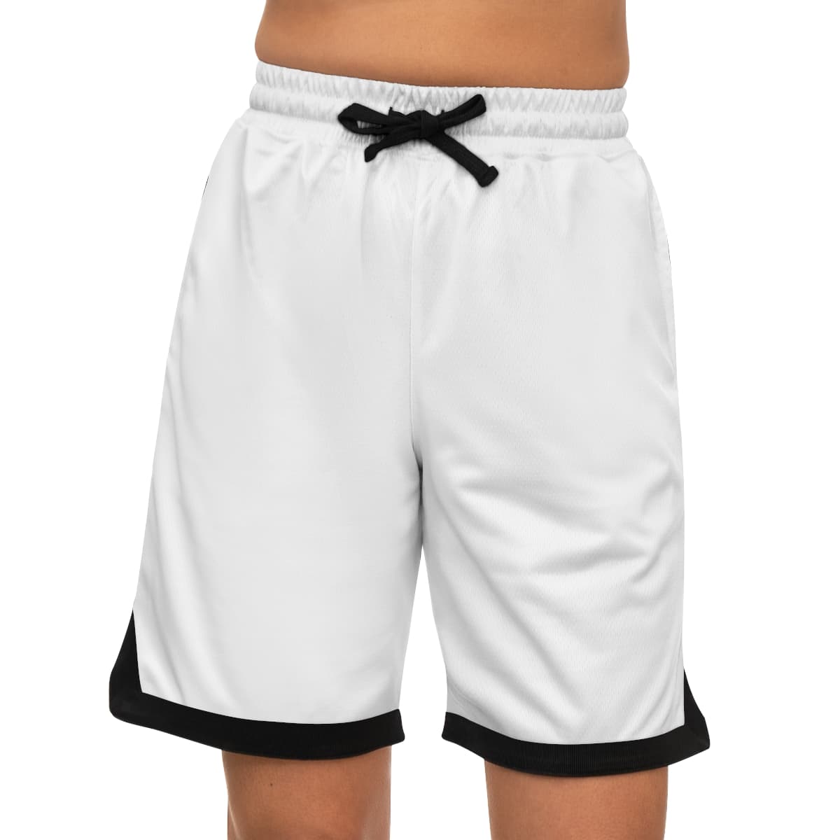 Custom All-Over Print Basketball Rib Shorts with Your Photo or Design