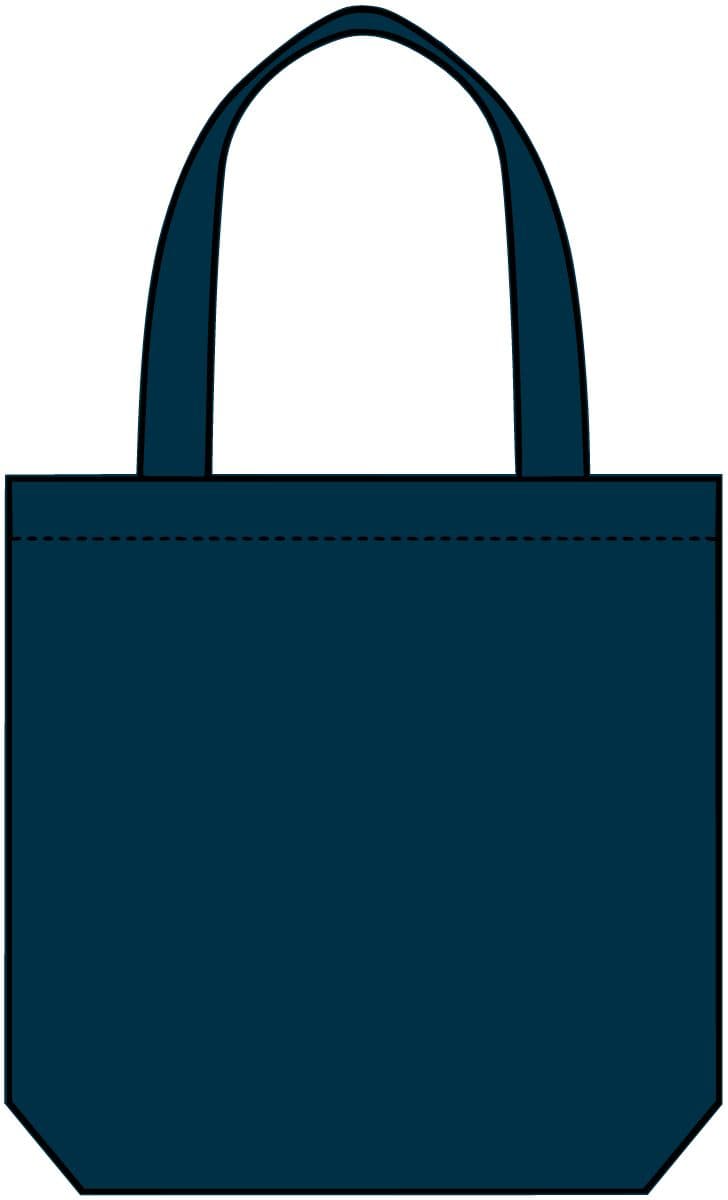 Carrie Denim Tote — Indigo — front