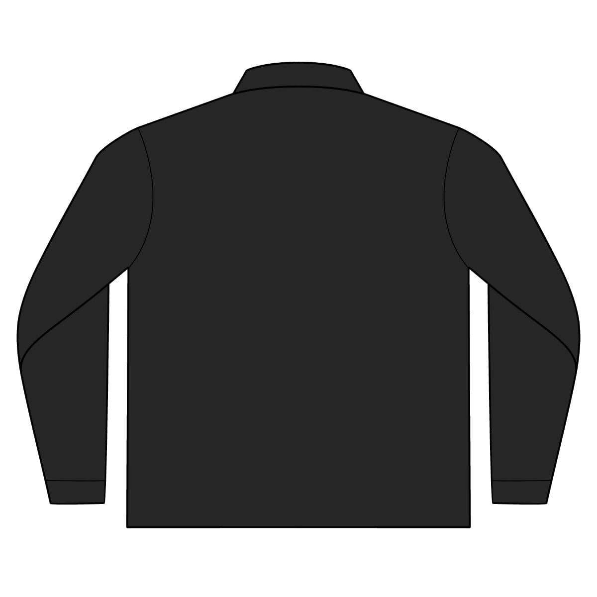 Work Jacket — Black — back
