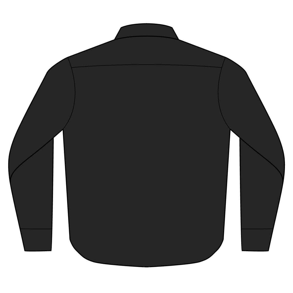 Oxford Shirt — Black — back