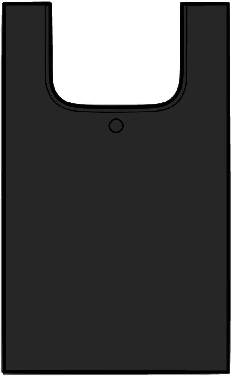 Grocery Bag — Black — front