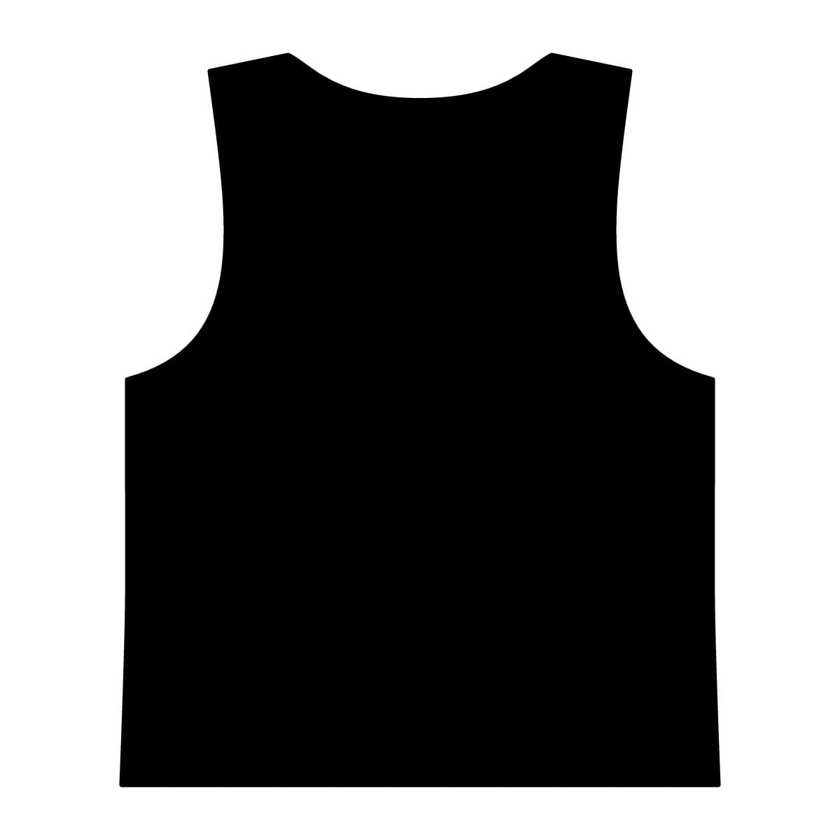 Women's Active Crop Tank — Black — front