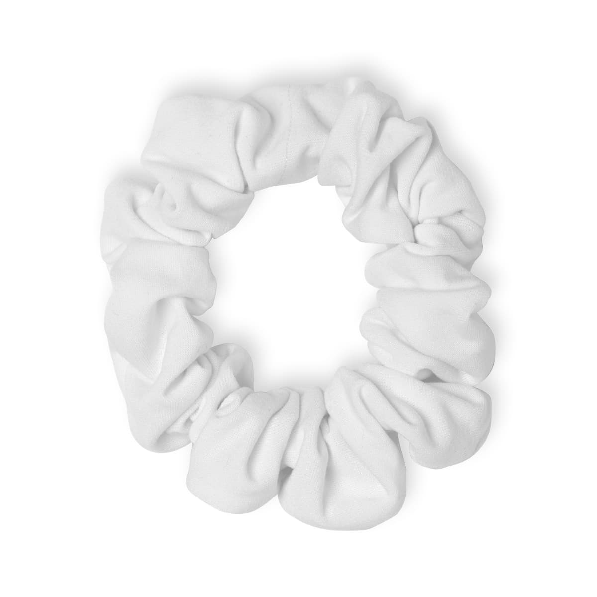 Plain scrunchie, front view