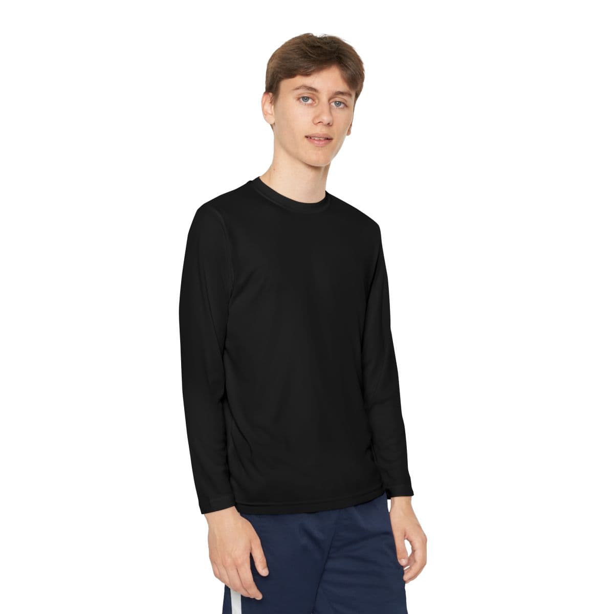 Individuelles Kinder-Langarmshirt mit deinem Team-Logo