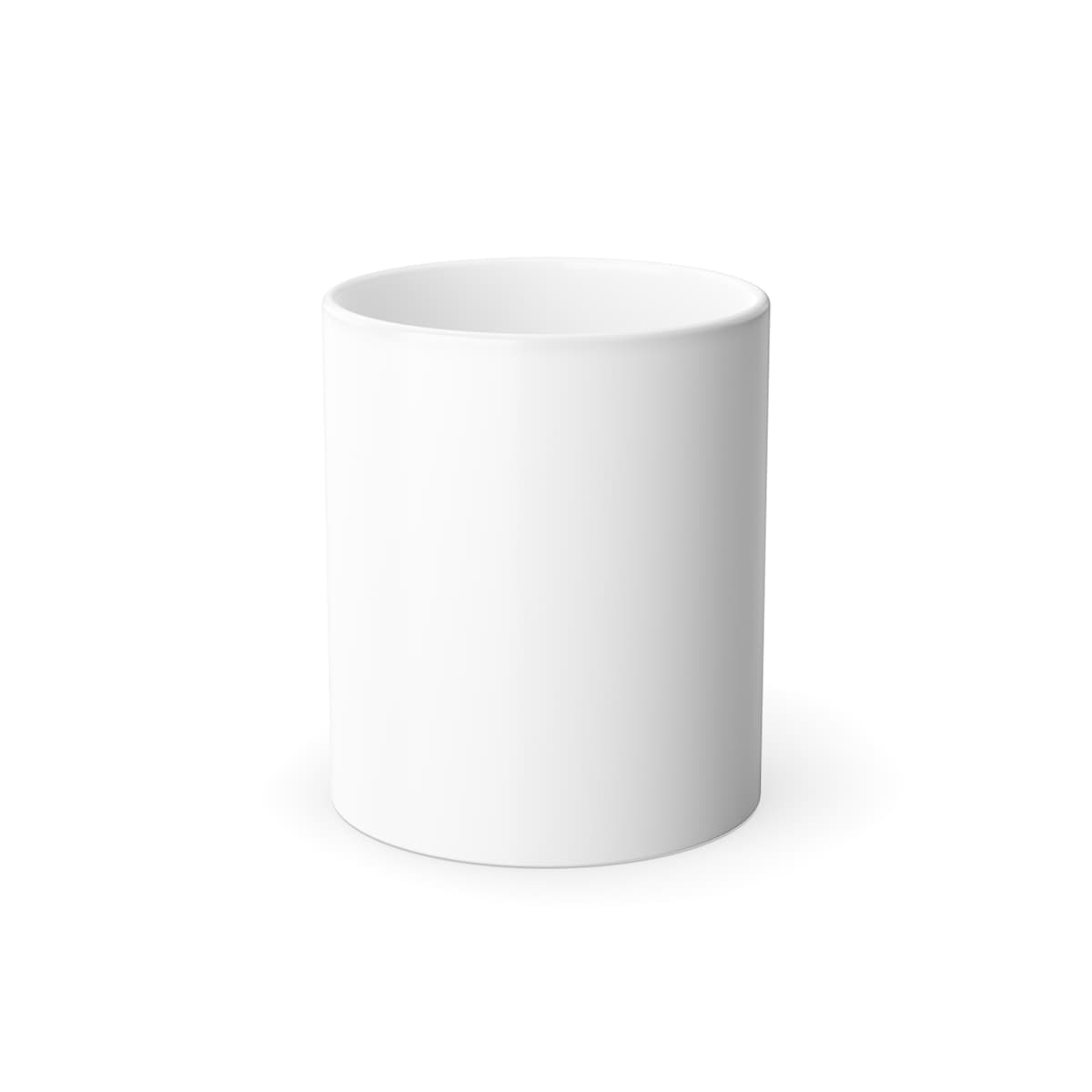 Plain color morphing mug, 11oz, front view