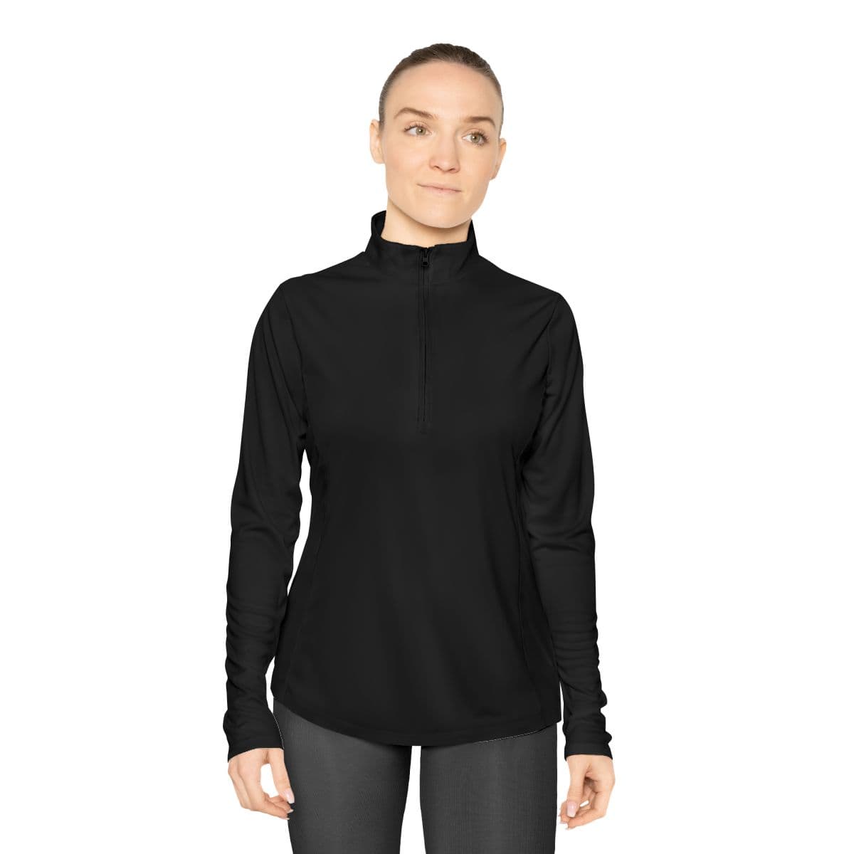 Custom Ladies' Lightweight Quarter-Zip with Your Photo or Text
