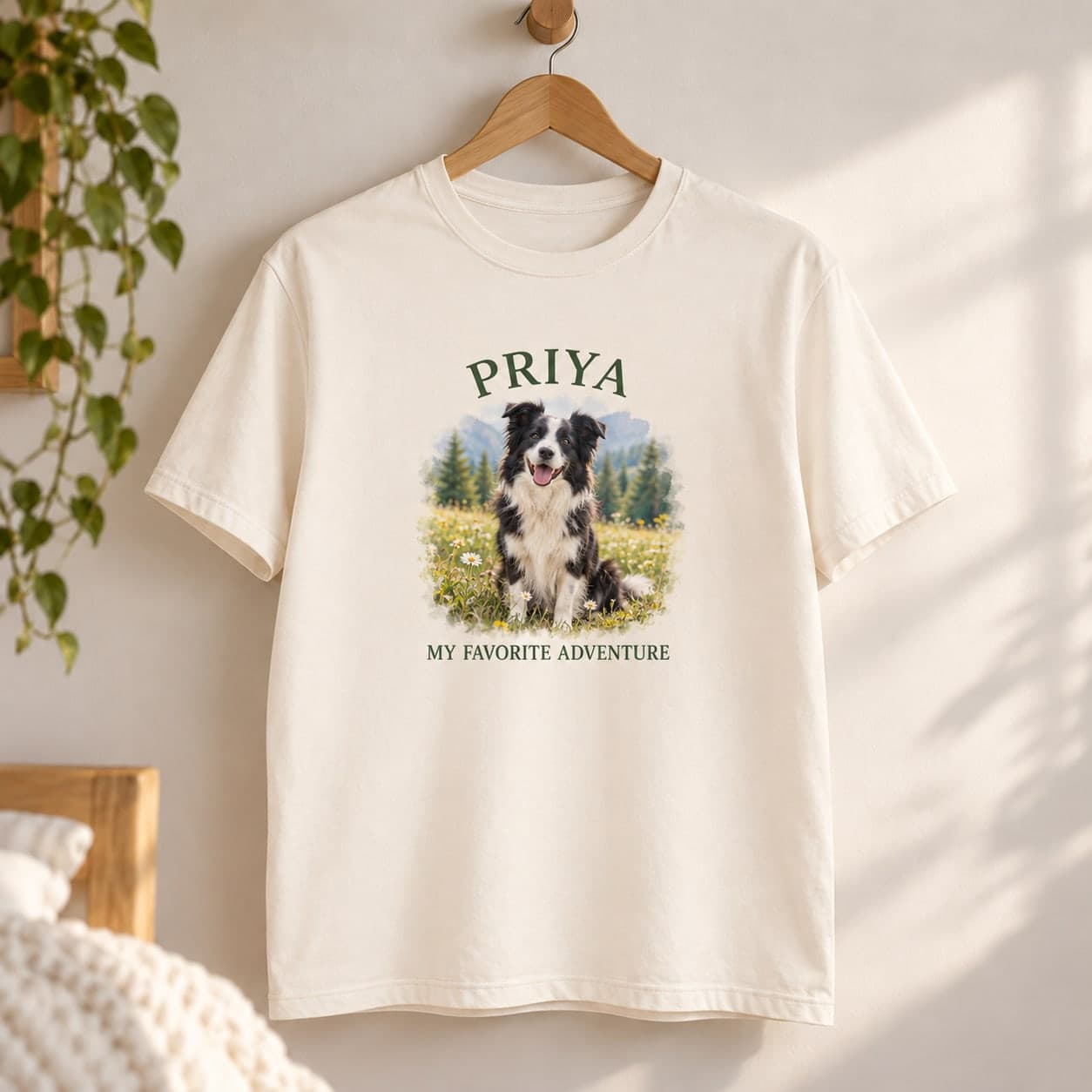 Custom Unisex Jersey Short Sleeve T-Shirt with Your Photo or Text