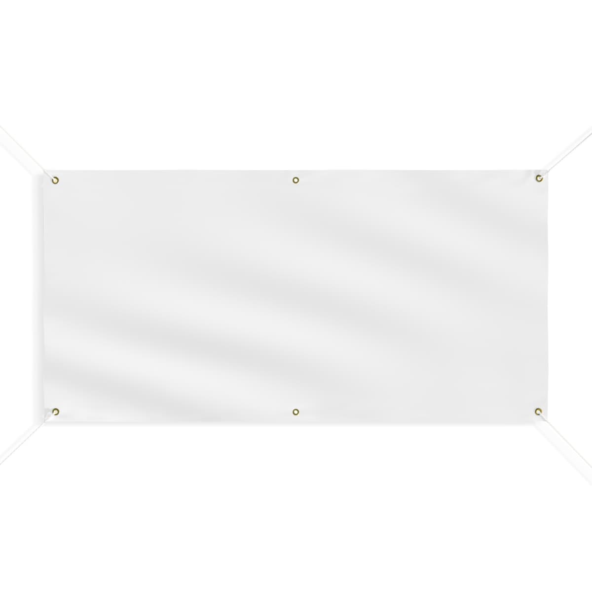Plain matte banner, front view