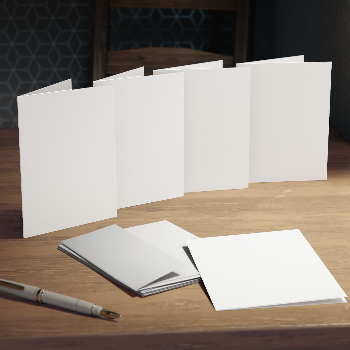 Custom Multi-Design Greeting Card 5-Pack with Your Photo or Text
