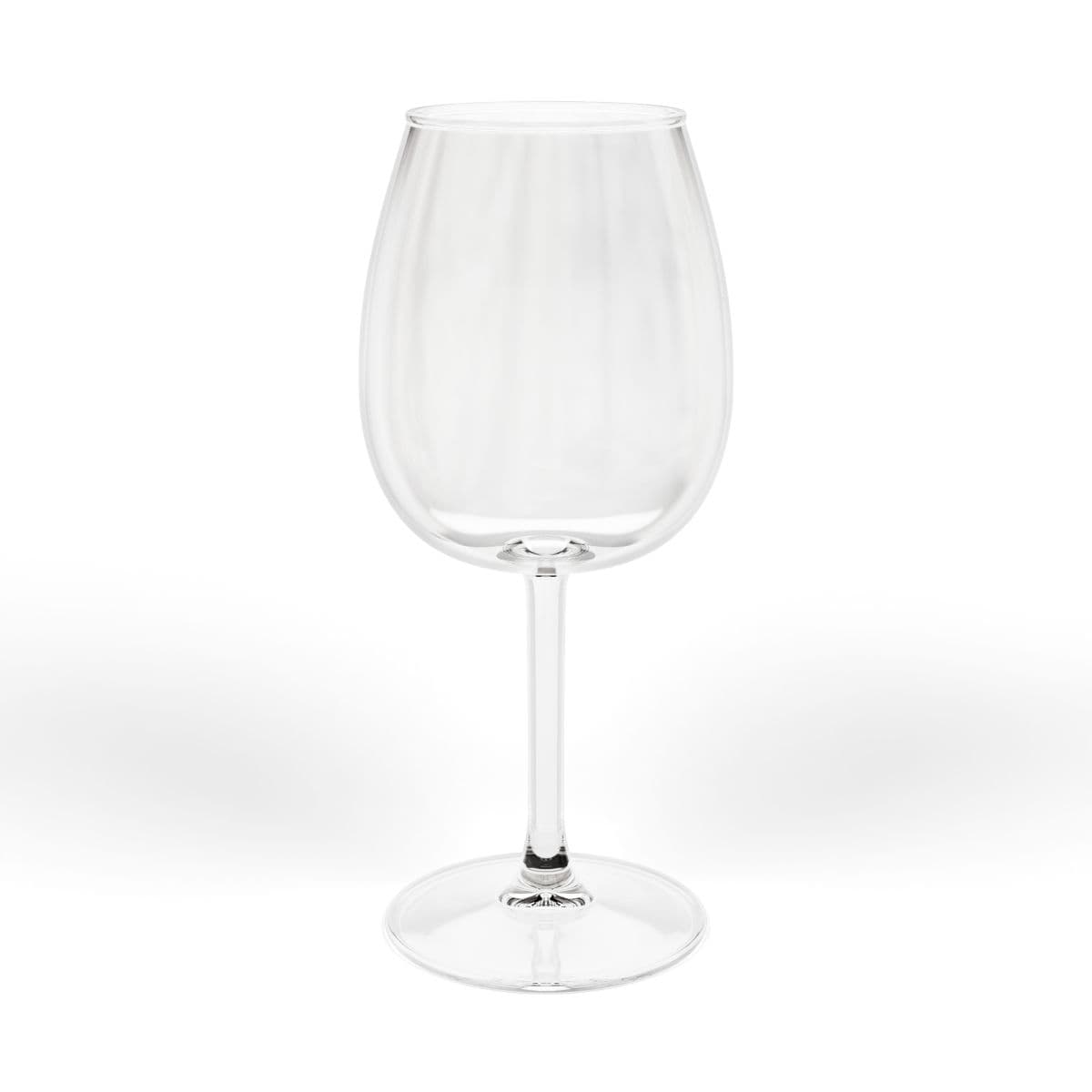 Plain wine glass, 12oz, front view