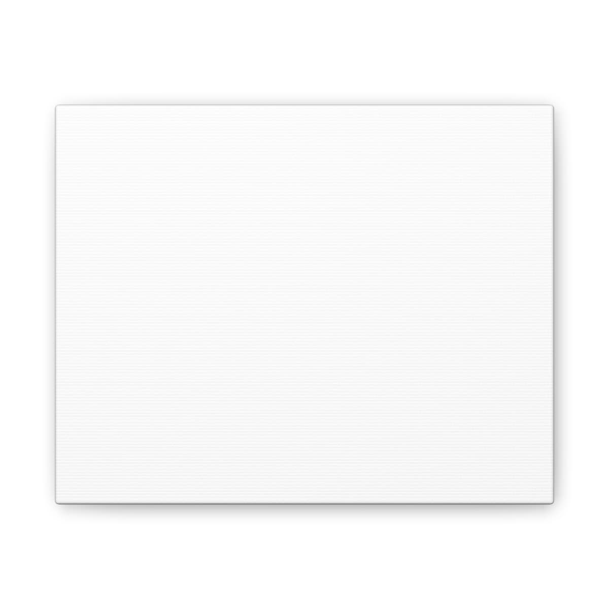 Plain canvas stretched, 0.75", front view