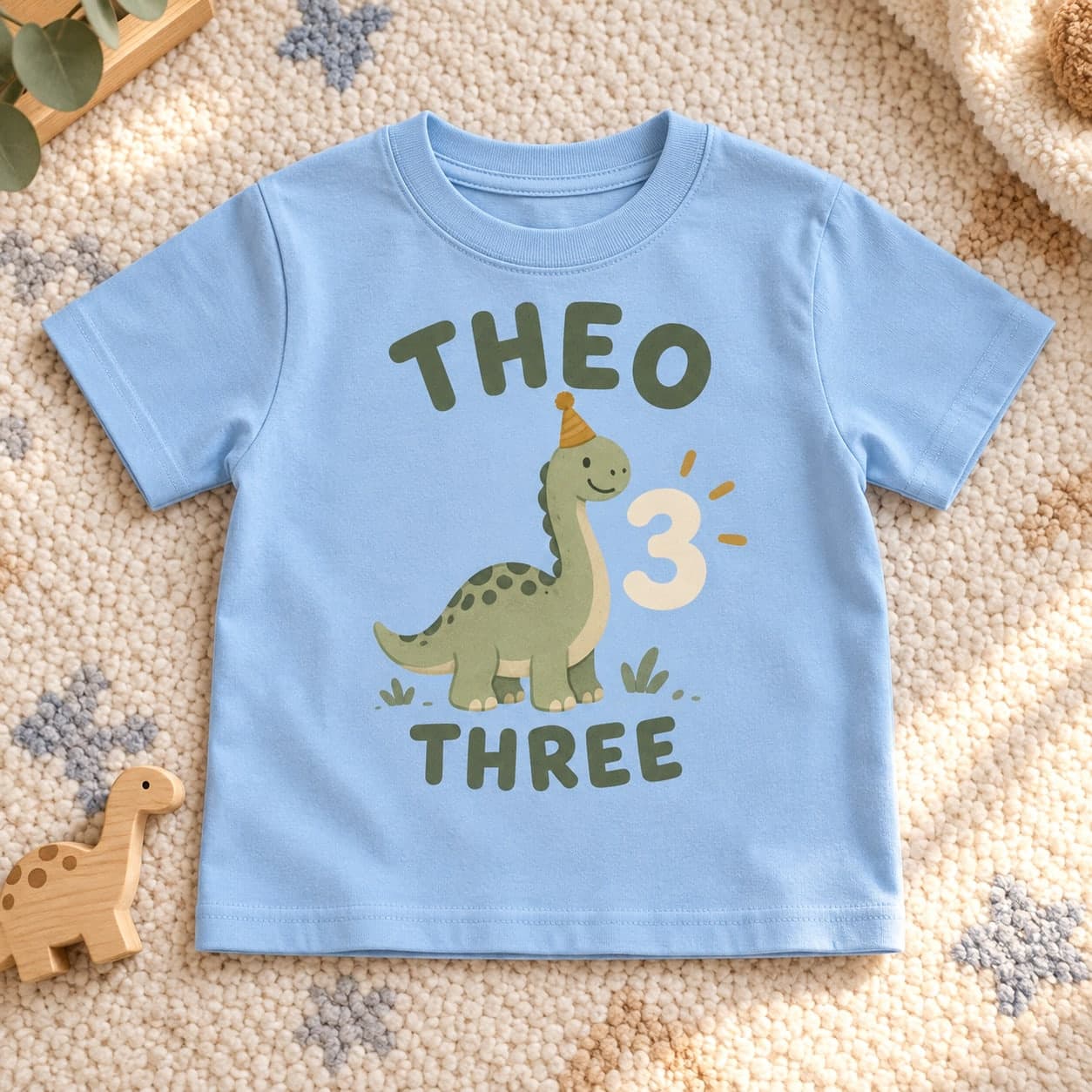 Custom Gildan Heavy Cotton Toddler T-Shirt with Your Photo or Text