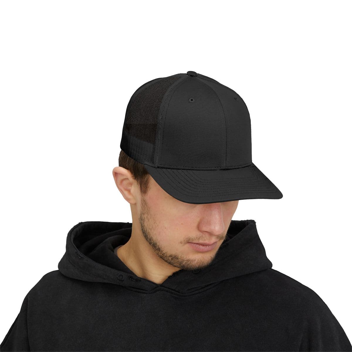 Custom Embroidered Snapback Trucker Hat with Your Logo or Text
