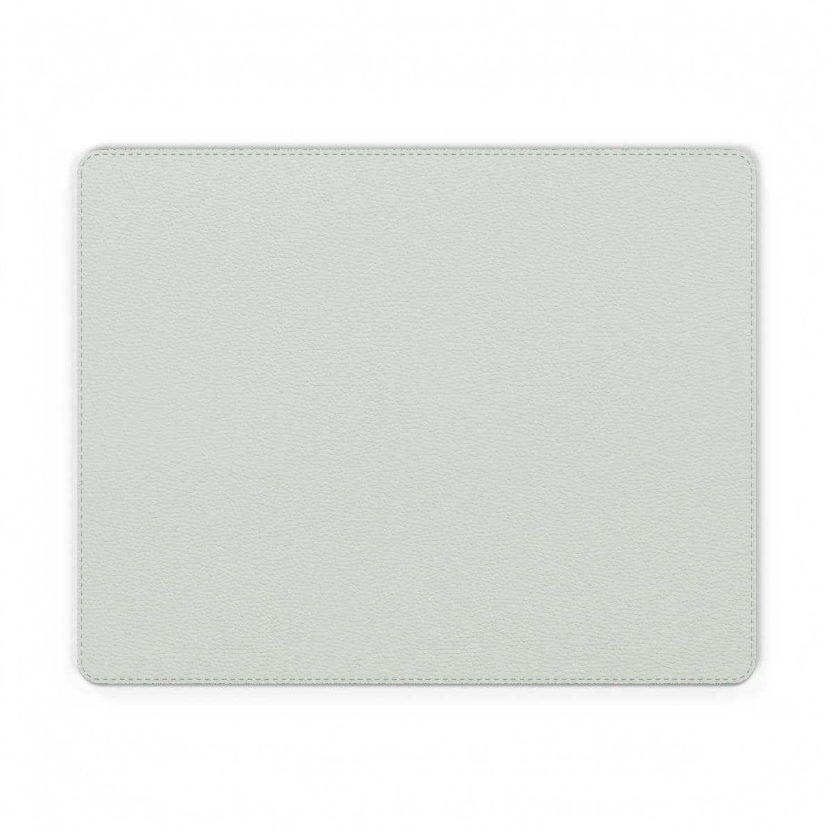 Plain pu leather mouse mat, front view