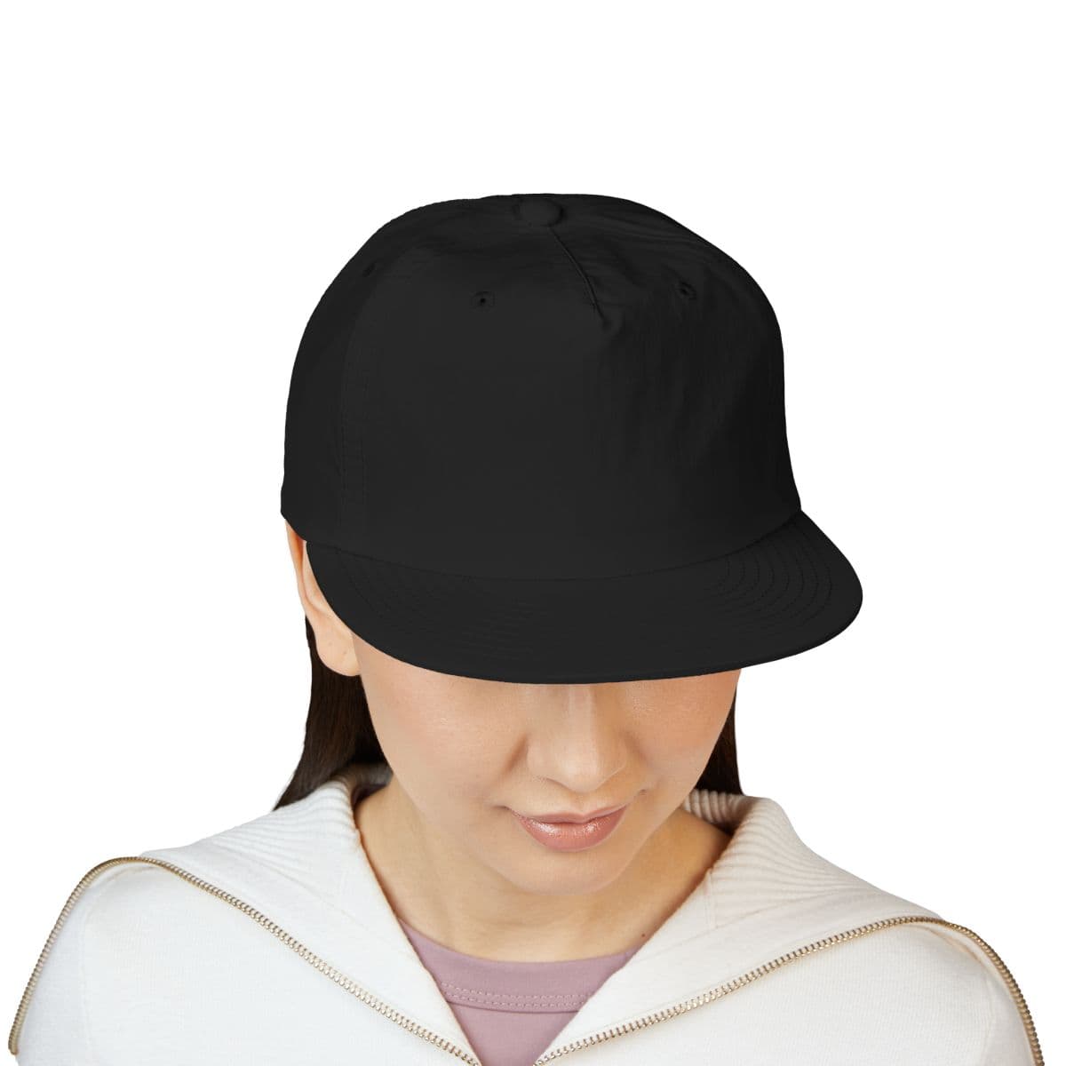 Custom Quick-Dry Nylon Snapback Embroidered Cap with Your Logo or Text