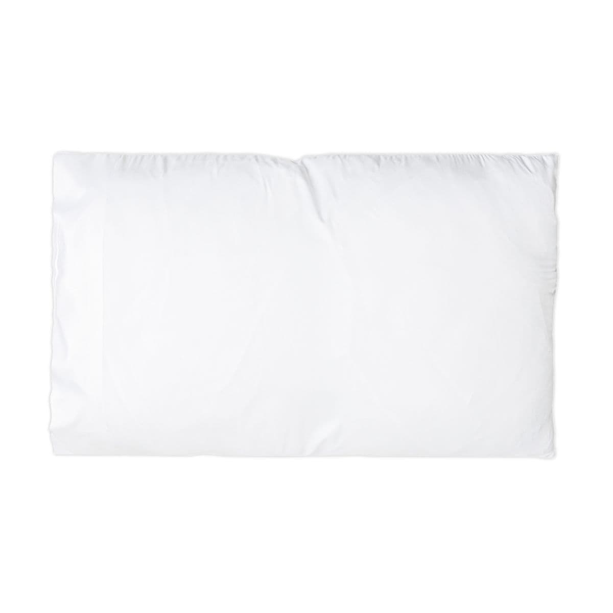 Plain microfiber pillowcase, front view