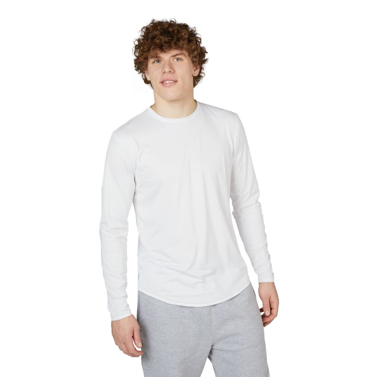 Custom Men's Long Sleeve Fishing Shirt with Your Photo or Text
