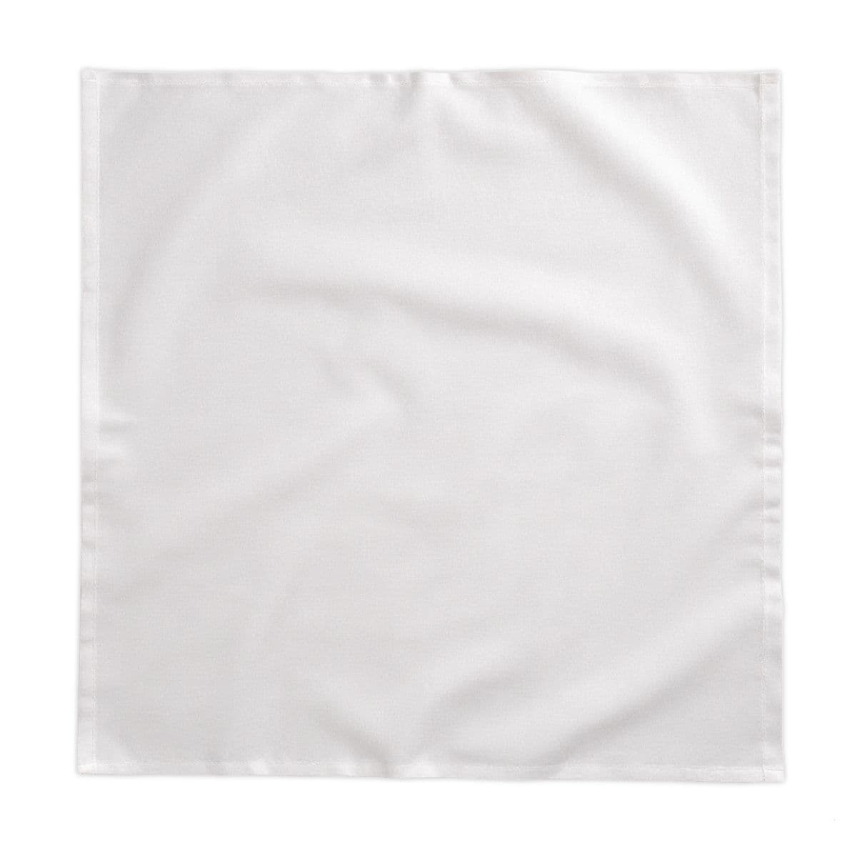 Plain tablecloths, front view