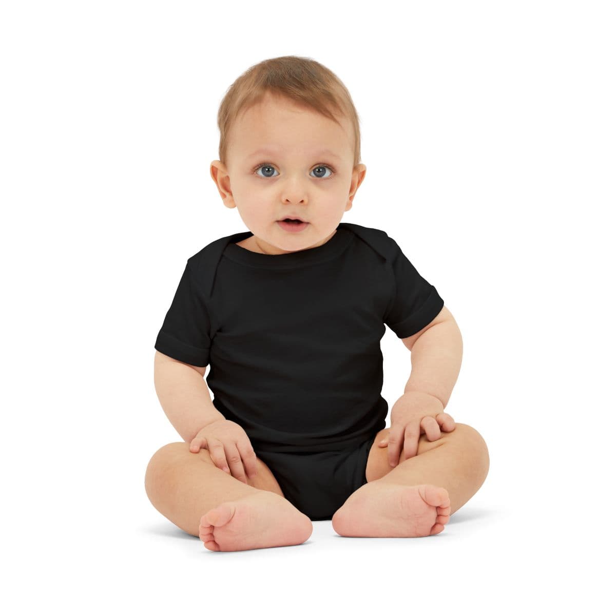 Custom Combed Cotton Jersey Baby Onesie with Your Photo or Text