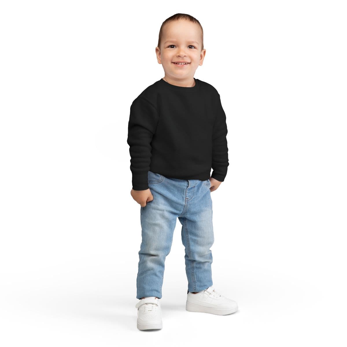 Custom Toddler Fleece Sweatshirt with Your Photo or Text