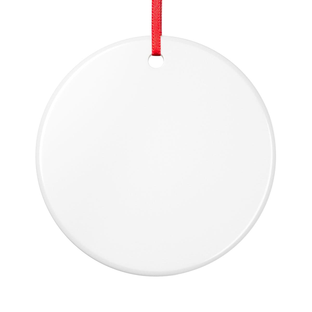 Custom Ceramic Ornament, Square with Your Photo
