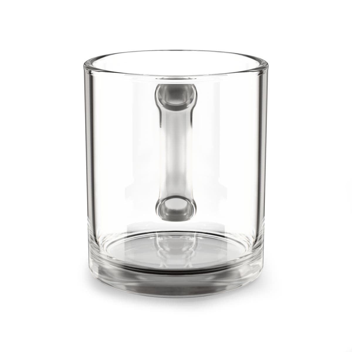 Plain glass mug, 10oz, front view