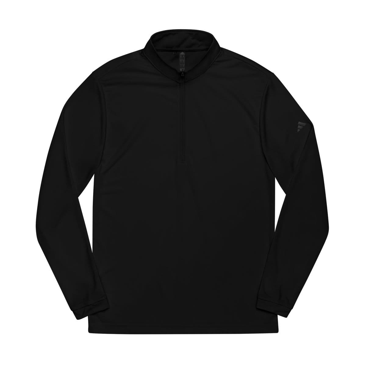 Plain product in black, front view