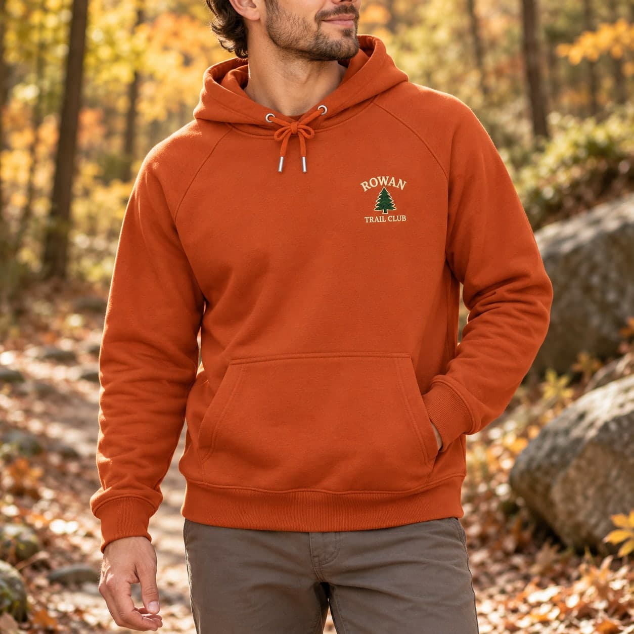 Custom Embroidered Unisex Raglan Hoodie with Your Logo or Text