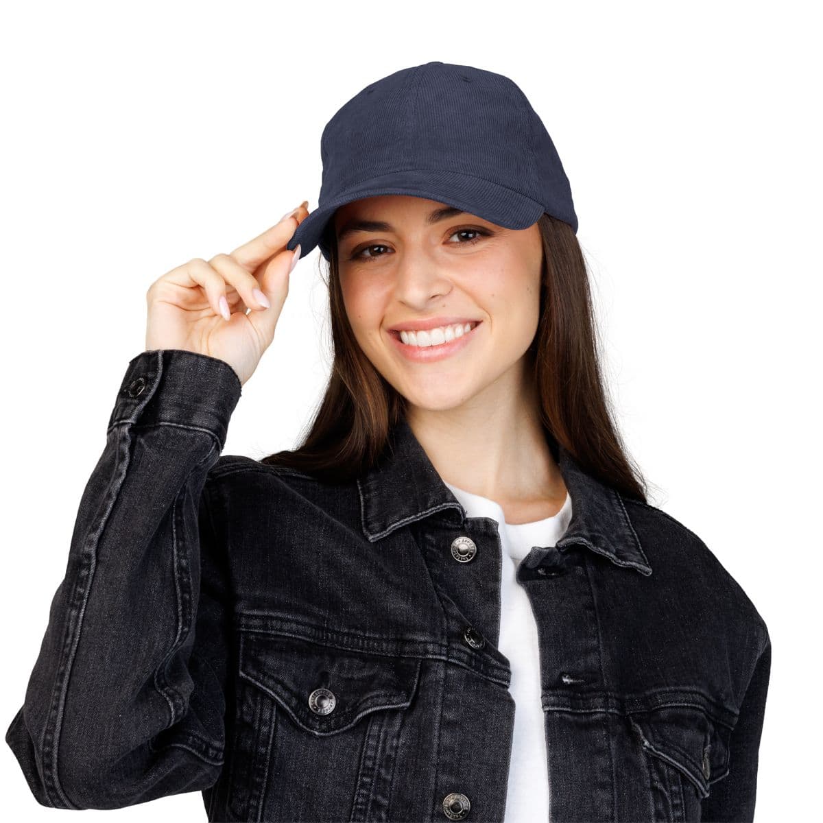 Custom Unstructured Corduroy Embroidered Cap with Your Logo or Text