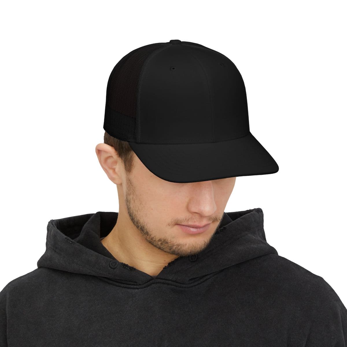 Custom Embroidered Richardson Mesh Trucker Hat with Your Logo or Text