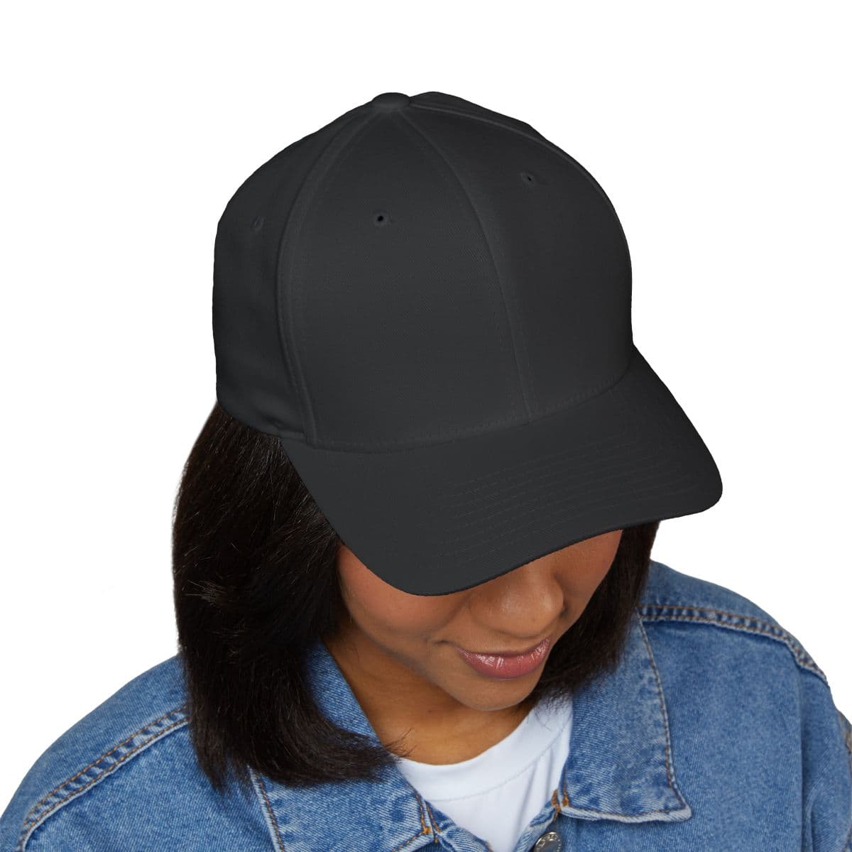 Custom Flexfit Closed-Back Embroidered Cap with Your Logo or Text