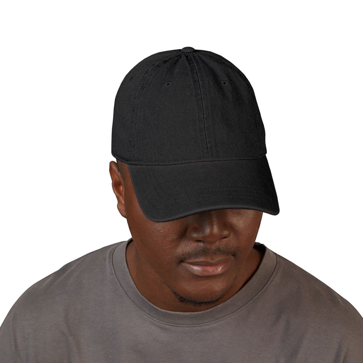 Custom Unstructured Denim Embroidered Cap with Your Logo or Text