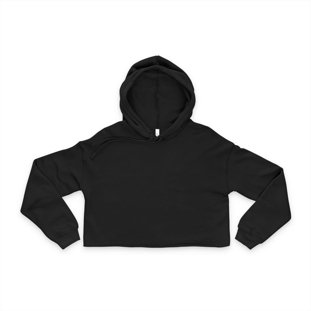 Custom Cropped Hoodie in Military Green or Storm with Your Design