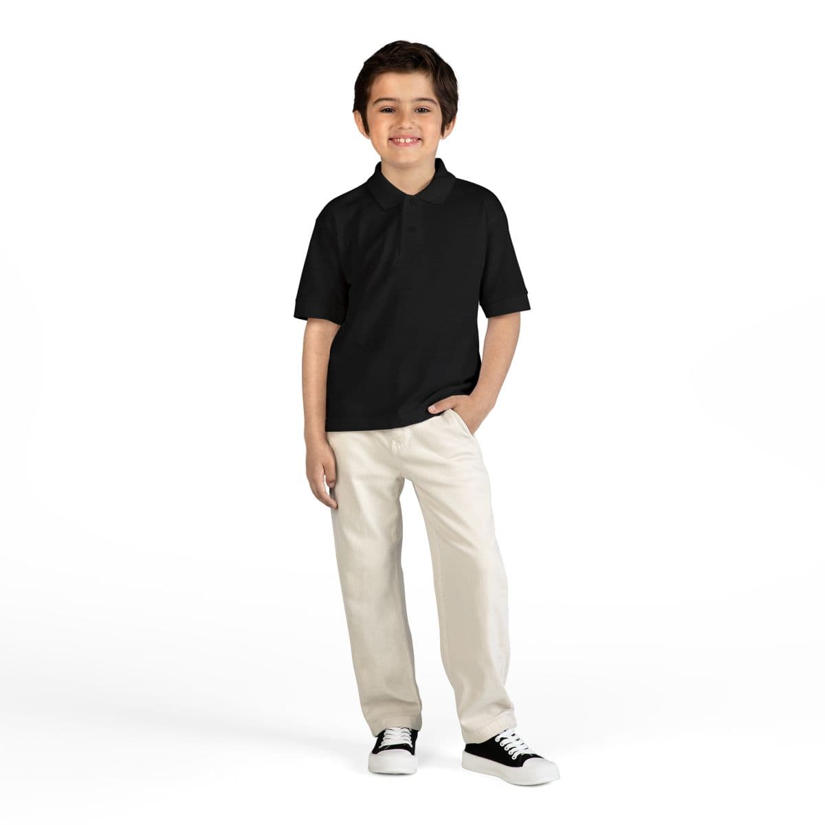 Custom Gildan Kids DryBlend Jersey Polo Shirt with Your Logo or Text