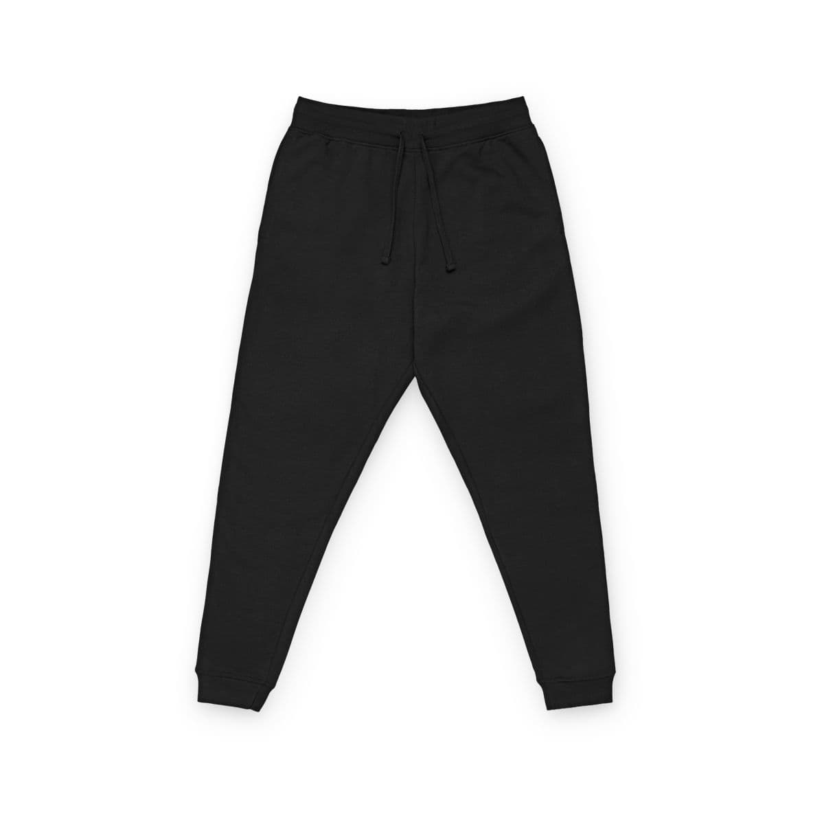 Plain product in black, front view