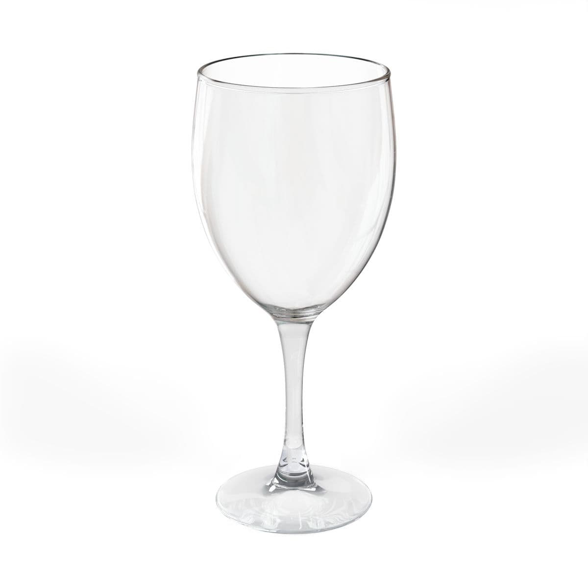 Plain wine glass, 10.5oz (engraving), front view