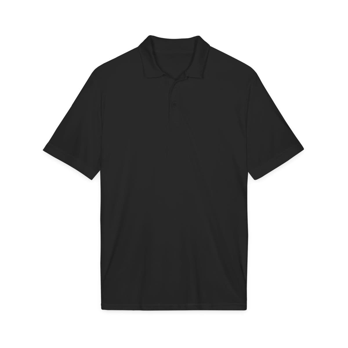 Plain product in black, front view