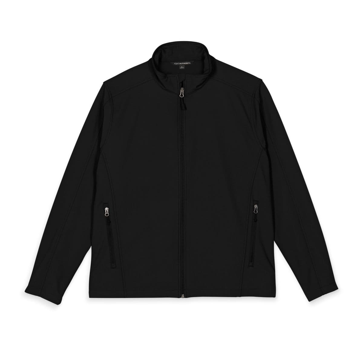 Plain product in black, front view