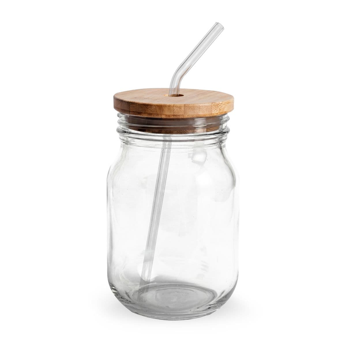 Custom Drinking Glass with Straw and Your Engraved Name