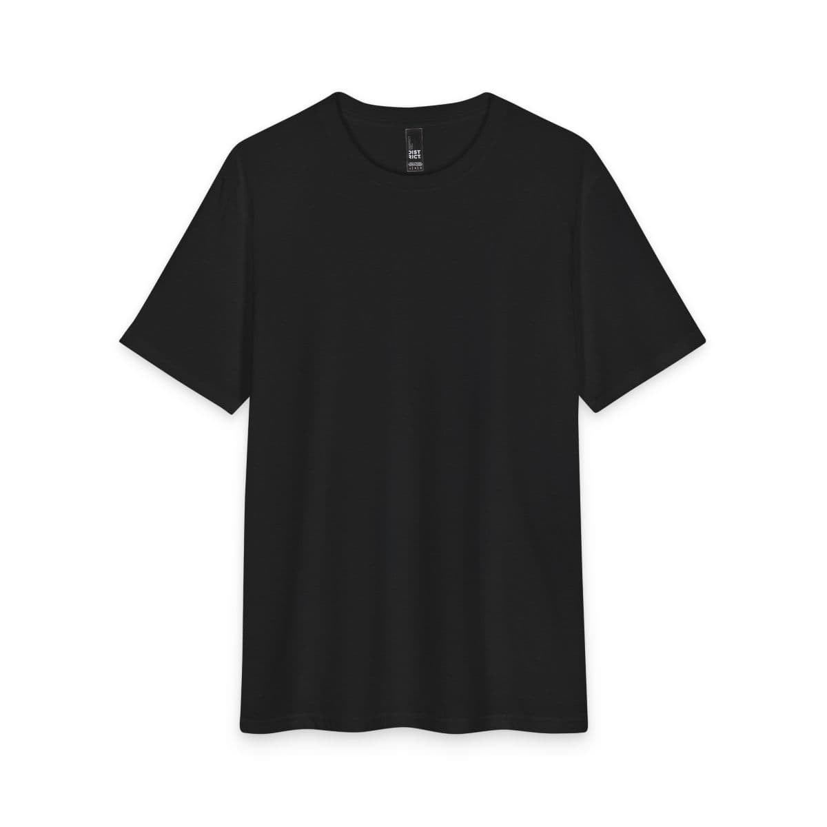 Plain product in black, front view