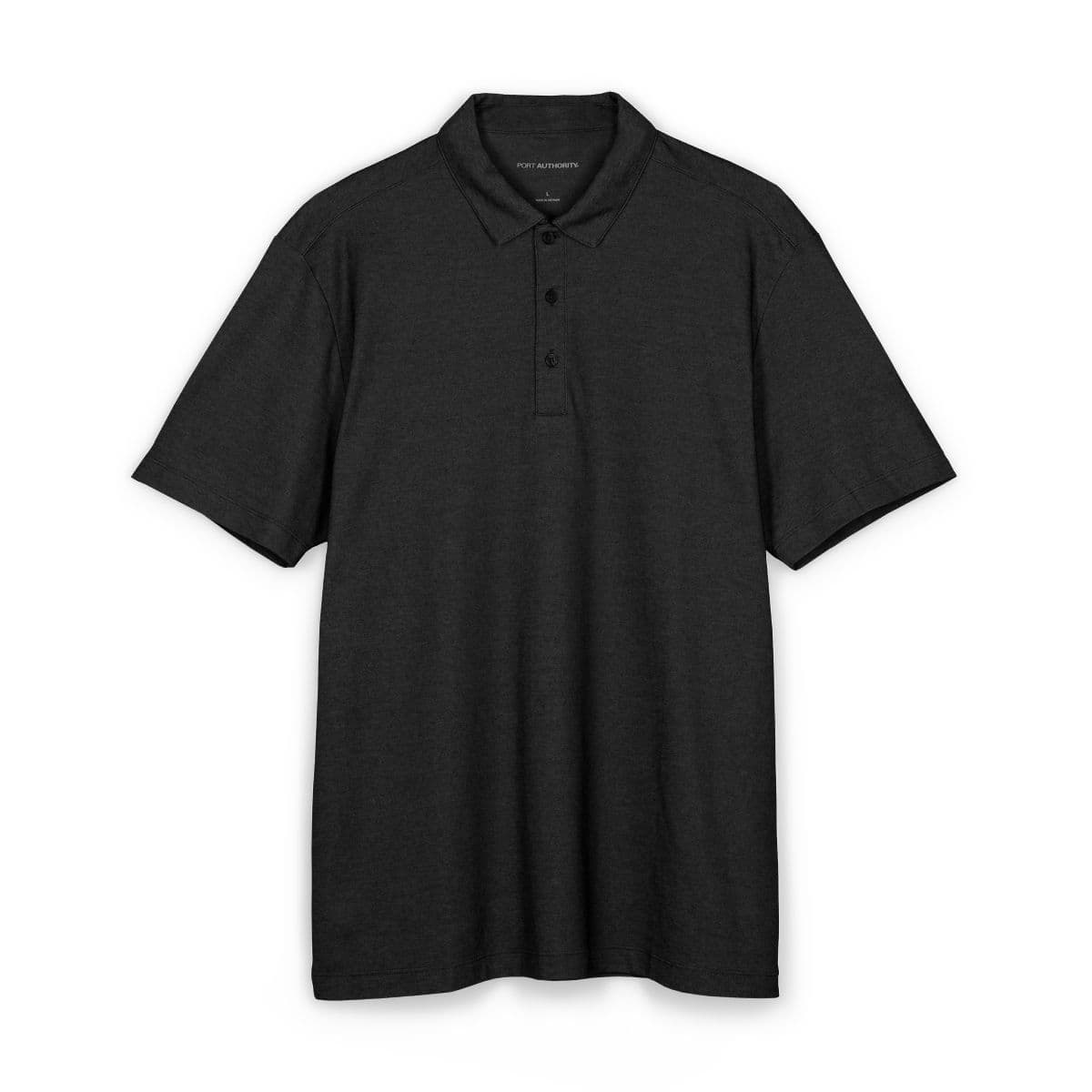 Custom Pique Polo Shirt in Heather with Your Company Name