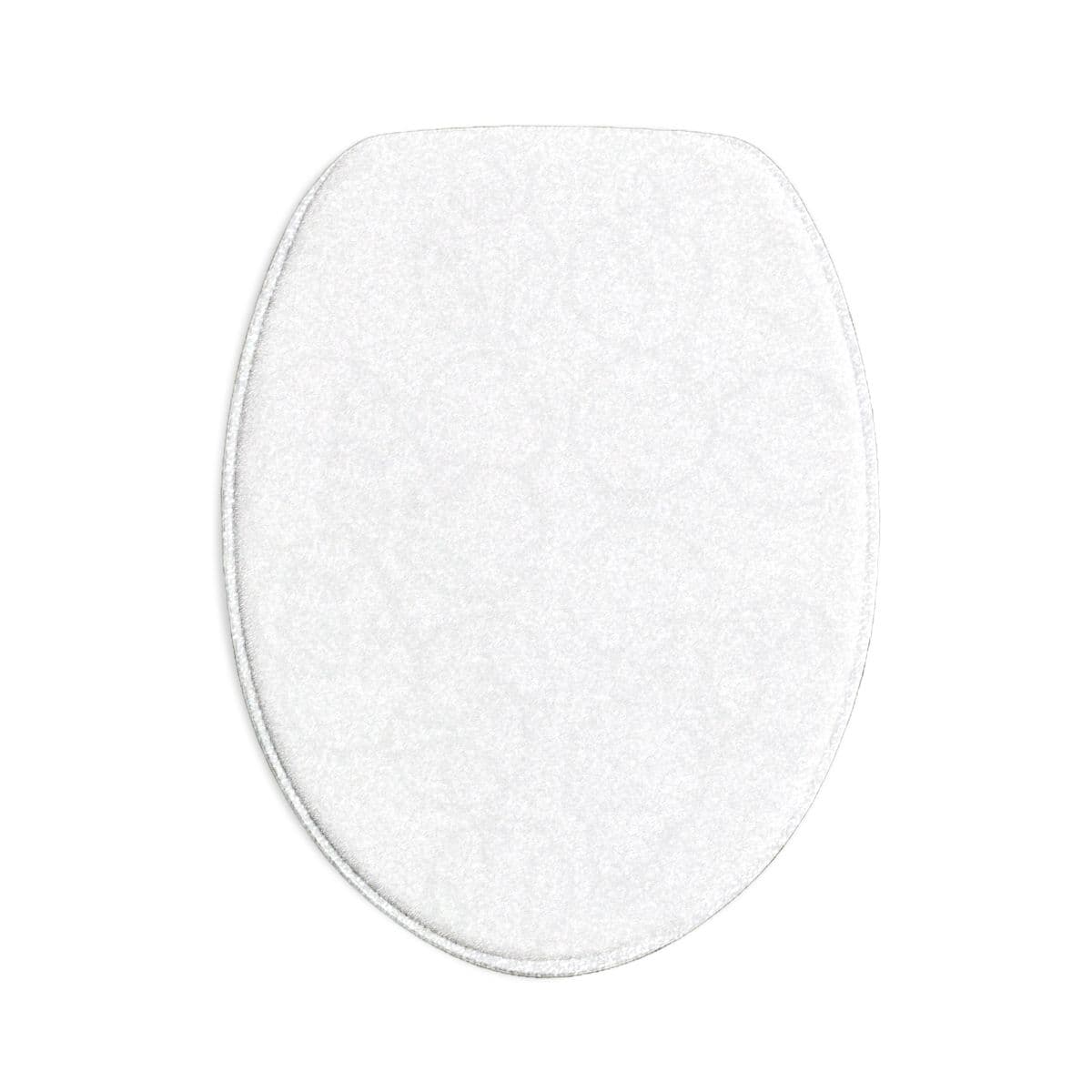 Plain bath mat 3-piece set, front view