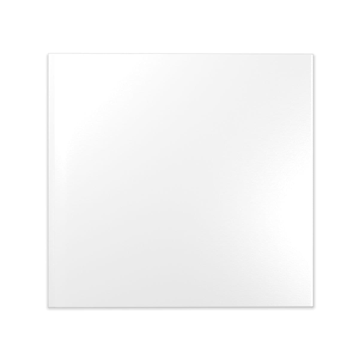 Plain hardcover photo book, front view