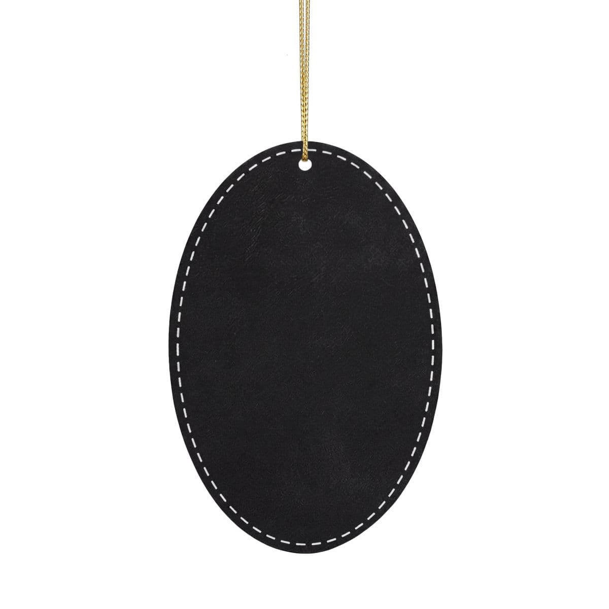 Custom Engraved Leatherette Ornament with Your Name