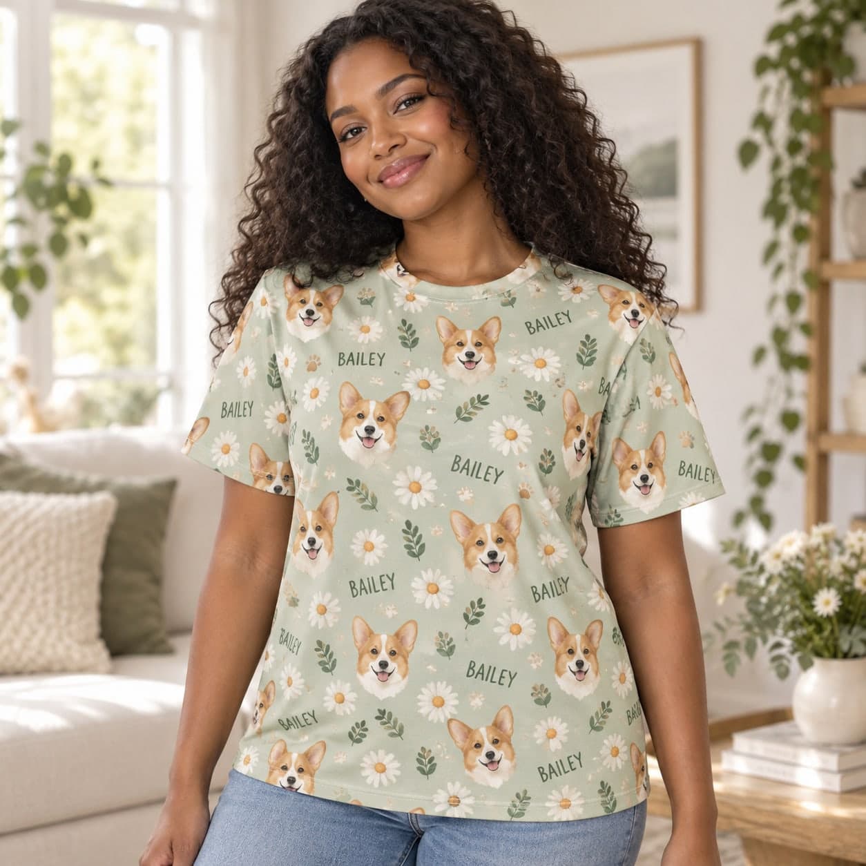 Custom Unisex All-Over Print Tagless T-Shirt with Your Photo or Design