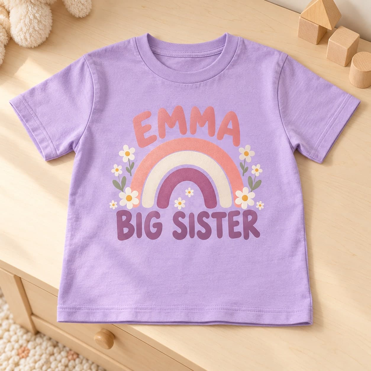 Custom Youth Lightweight Cotton T-Shirt with Your Photo or Text