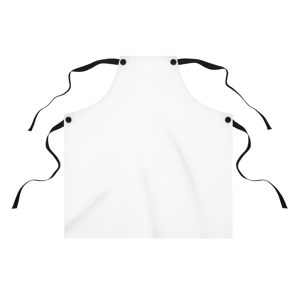 Plain apron (aop), front view
