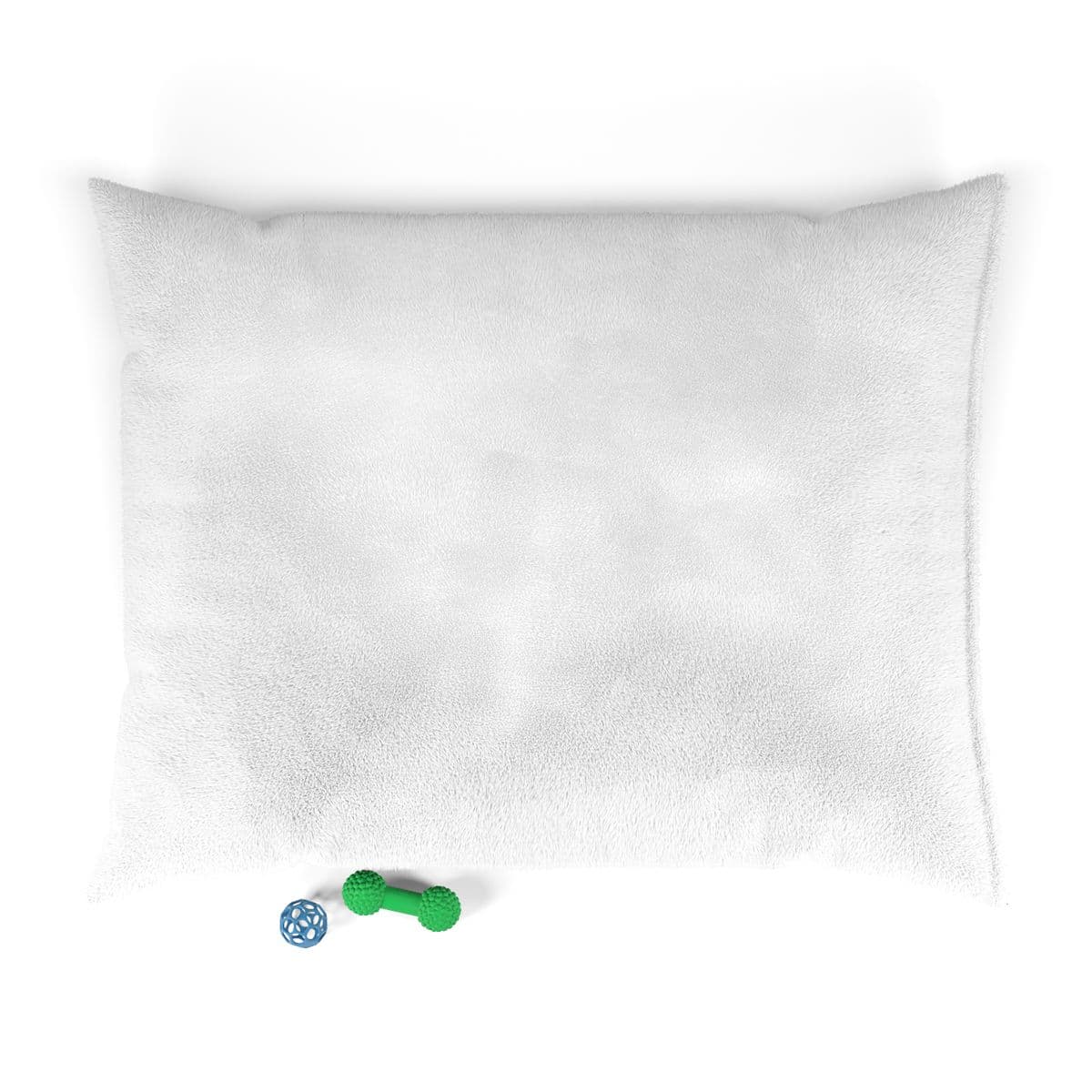 Plain pet bed, front view