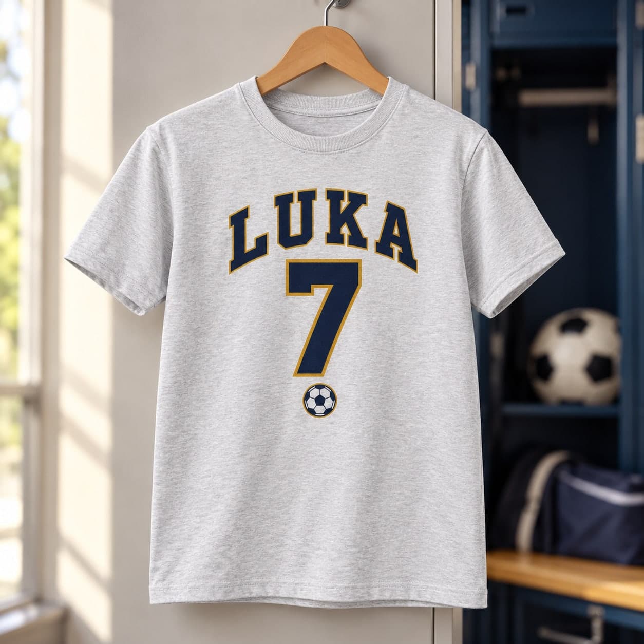 Custom Youth Short Sleeve Crew Neck T-Shirt with Your Photo or Text